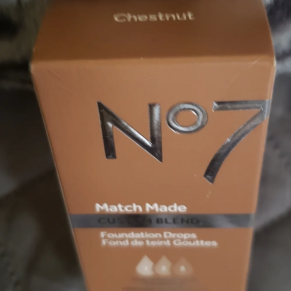 HP🔥🔥4x🔥No 7 match made foundation drops in chestnut